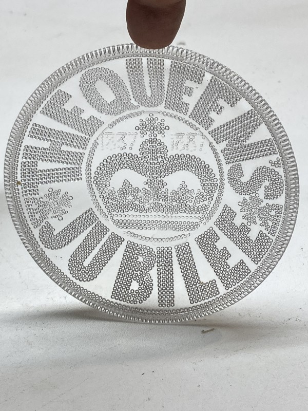 1877 the Queens Jubilee small plate