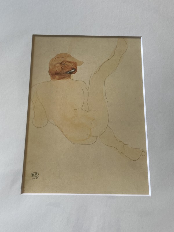 Rodin matted print #49