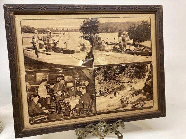 Framed fishing images