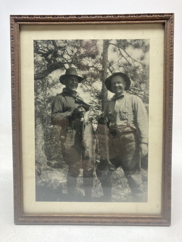 vintage photograph of fishermen