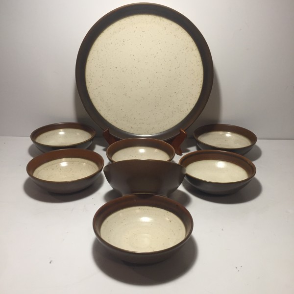 6" English stoneware bowl(s)