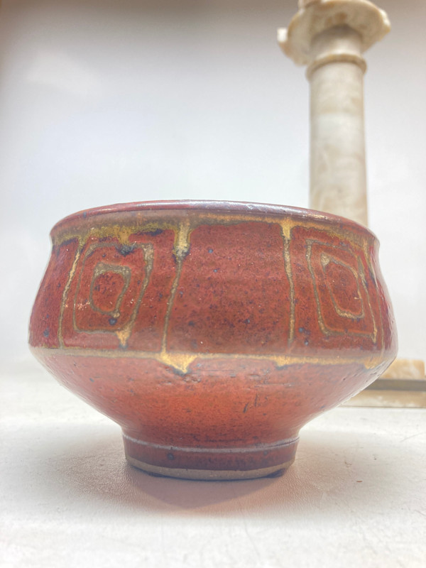 hand made Japanese studio pottery bowl
