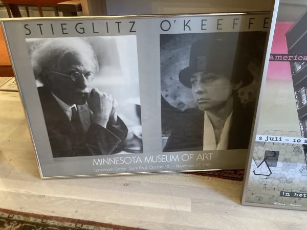 Stieglitz /  Okeefe poster