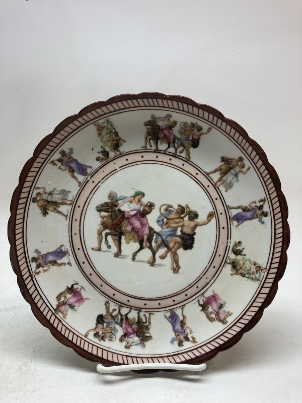 Athens porcelain plate