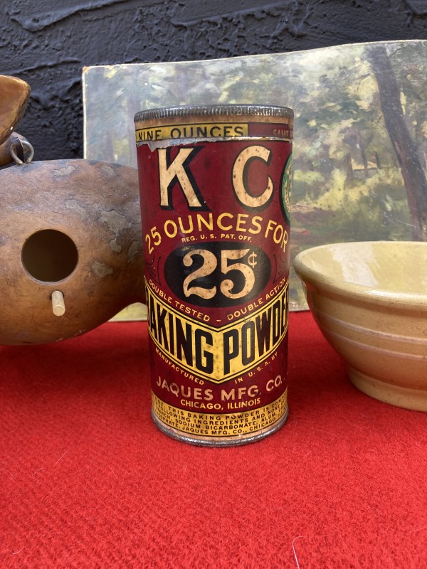 KC Baking Powder tin