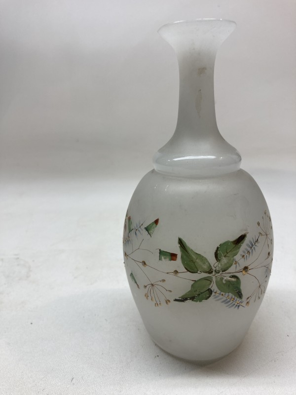Bristol glass bud vase