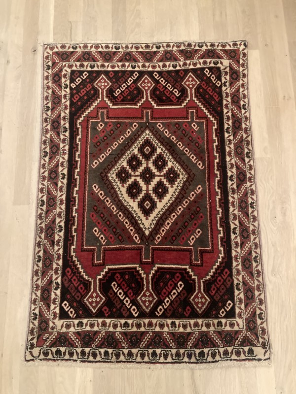 hand made Persian Afshar wool rug