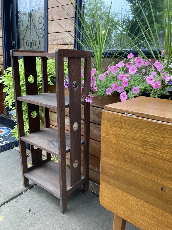 Mission oak bookcase