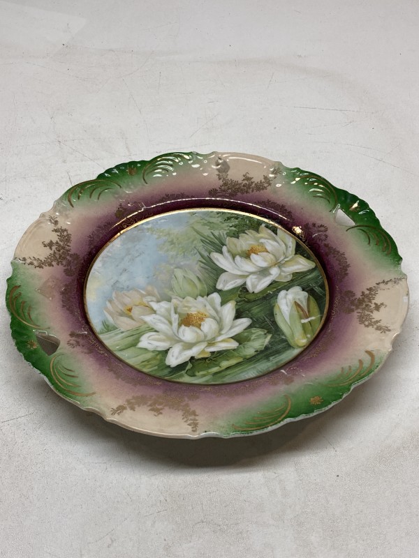 Hand painted cookie plate