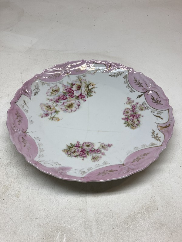 Hand painted serving plate