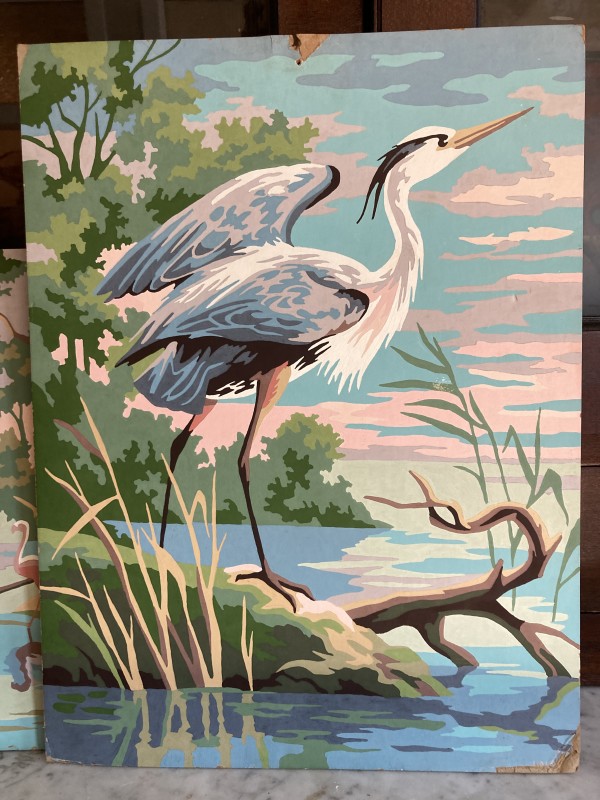 Paint by number with Heron