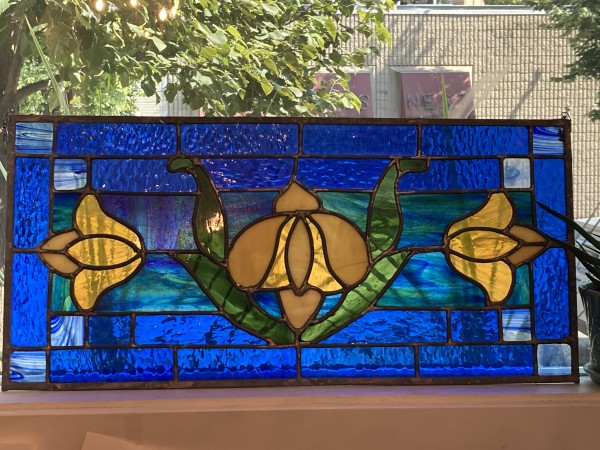 Beautiful stained glass window