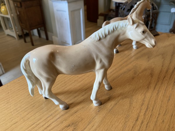 Japanese porcelain horse