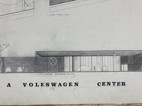 Unframed VW architectural mock up