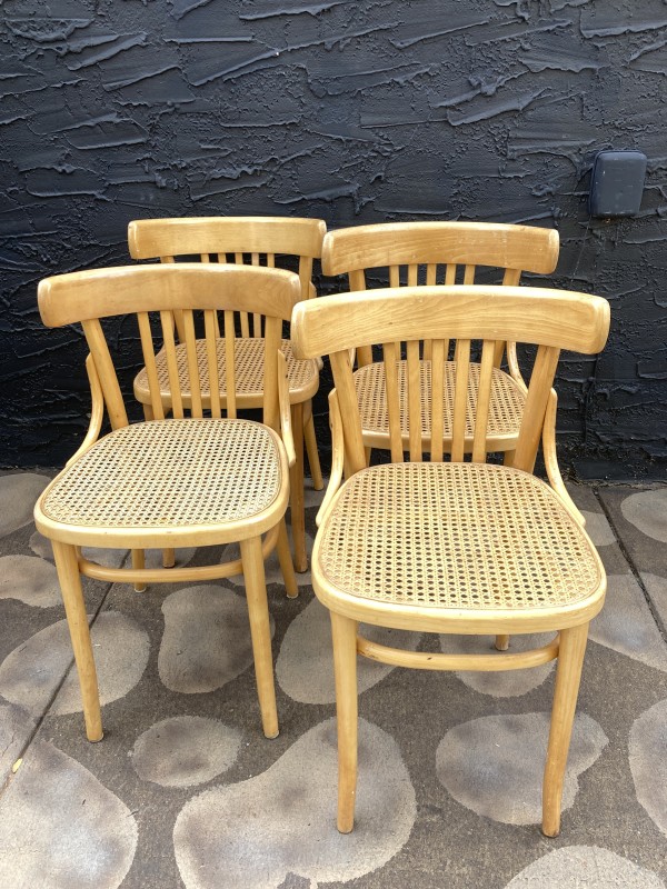 Bentwood Cane chairs