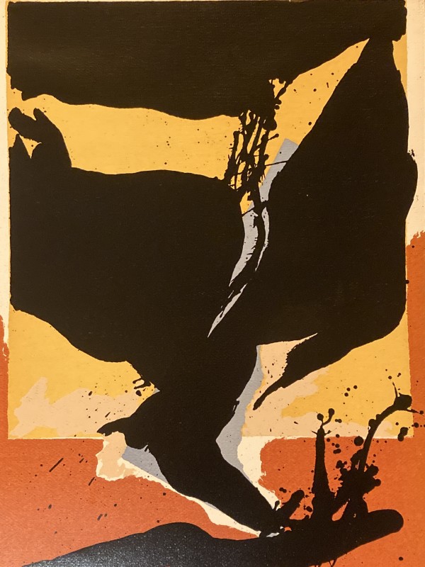 limited edition abstract serigraph print
