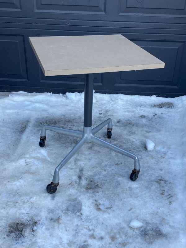 Herman Miller Aluminum Group wheeled stand
