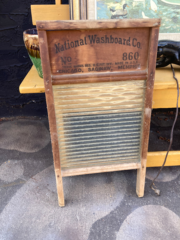 primitive washboard