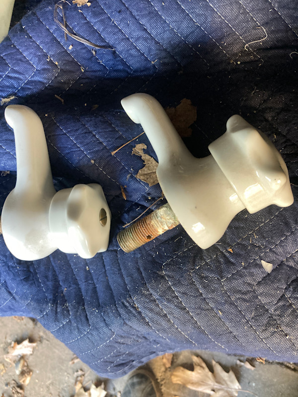 Porcelain faucets
