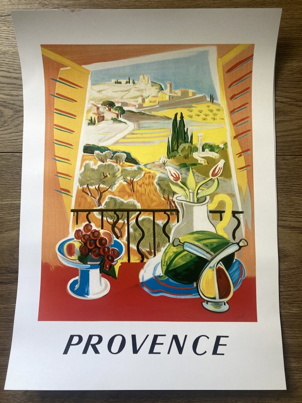 Provence  travel  poster (1990's)