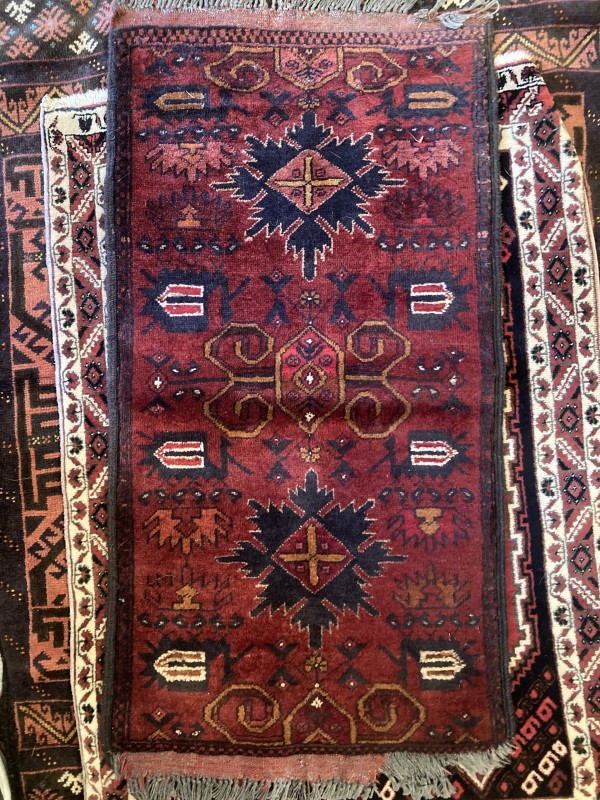 hand made Turkish wool rug