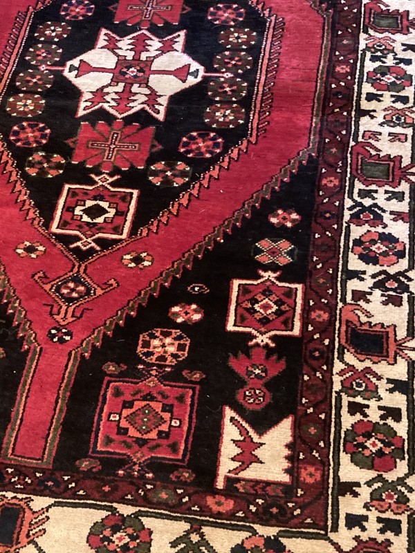 hand made Persian wool rug