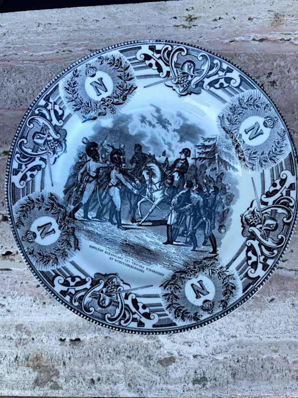 set of 6 Napoleon themed bowls