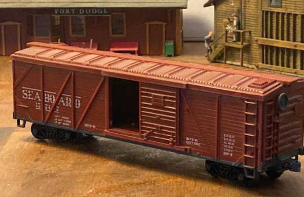 Varney box car toy train