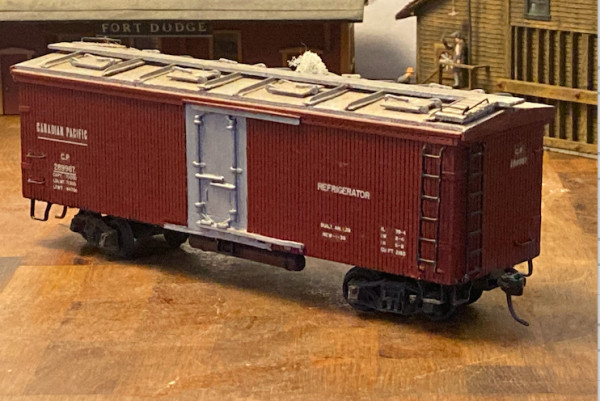 Miscelaneous Canadian Pacific boxcar HO gauge toy train