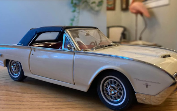 Die cast thunderbird