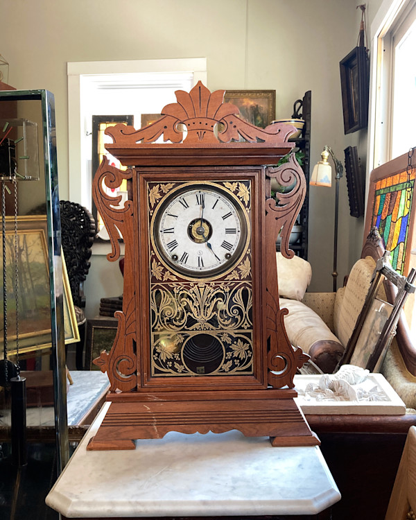 Gingerbread Victorian kitchen clock