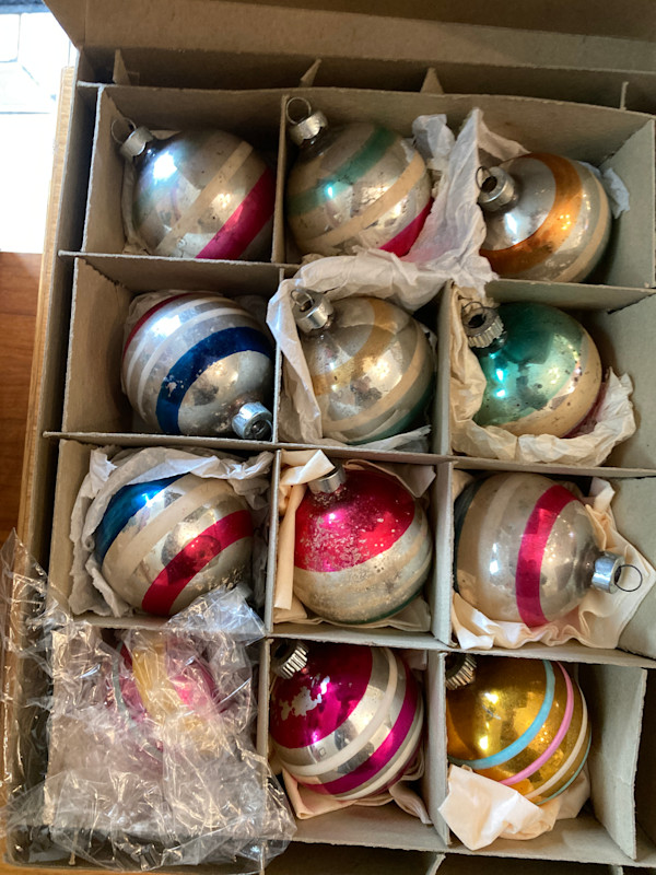 bright ornaments
