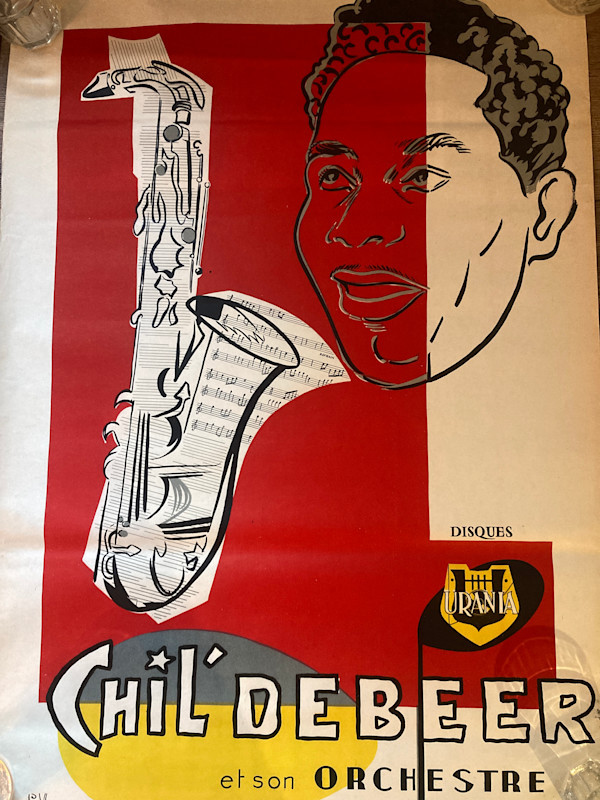 Beautiful vintage Jazz poster