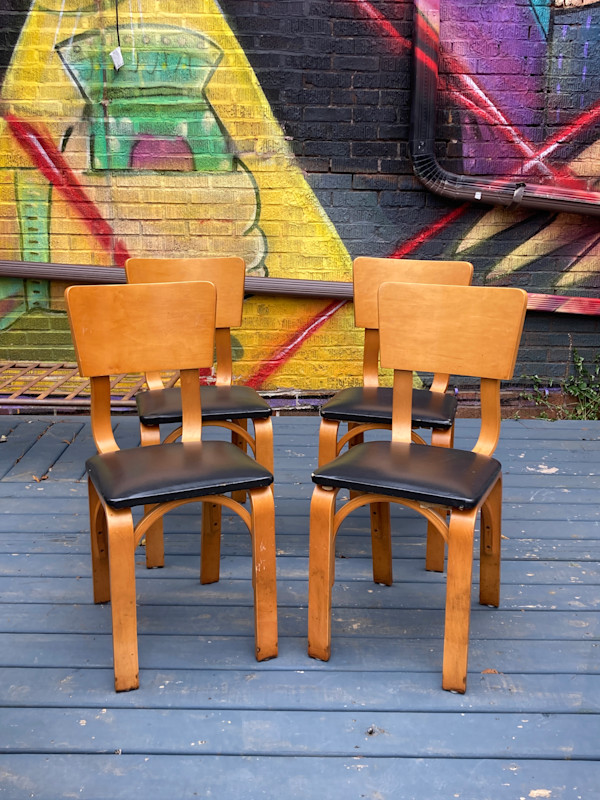 Set of 4 Thonet chairs