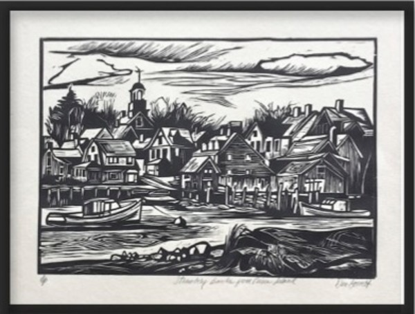 Strawbery Banke - FRAMED - 9/75 by Don Gorvett