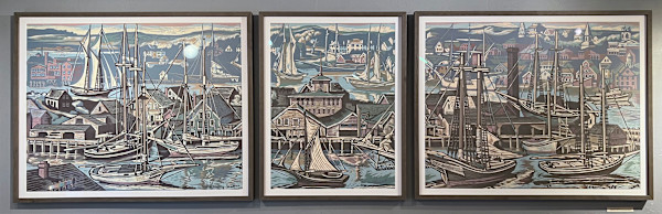Harbor Fantasy - Framed tripdych - 9/37 by Don Gorvett, Image 2.