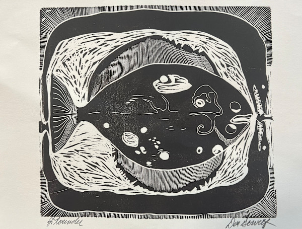 Flounder #6 by Don Gorvett