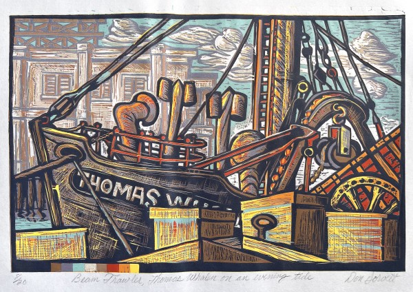 Beam Trawler, Thomas Whalen 11/20 by Don Gorvett