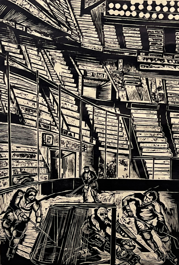 Garden Hockey Proof #1 by Don Gorvett