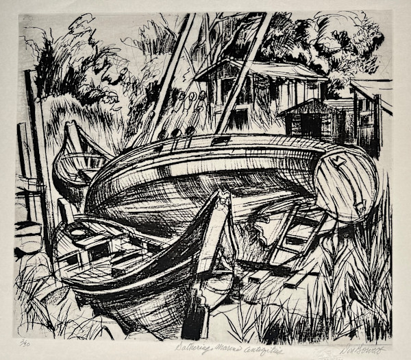 Gathering, Marine Antiquities 4/30 by Don Gorvett
