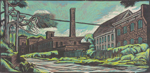 Mill on the Merrimack 8/20 by Don Gorvett