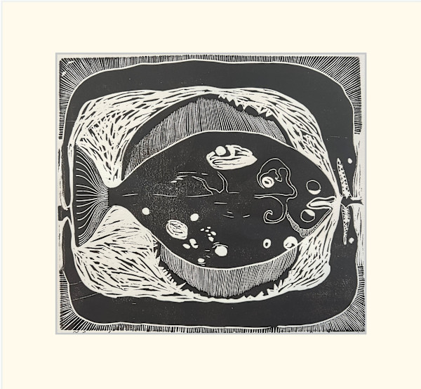 Flounder, matted - #11 by Don Gorvett, Image 2.