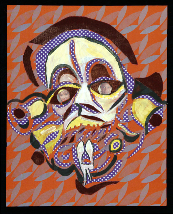Black/White Mask by Sophie Sanders, Image 1.