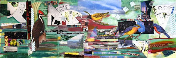 Birdland II: The Woodpecker by Jane Runyeon, Image 6.
