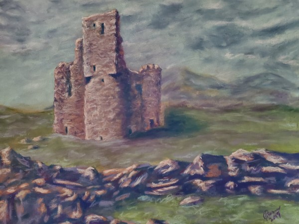 Ardvreck Castle, Sutherland, Scotland by Joann Renner