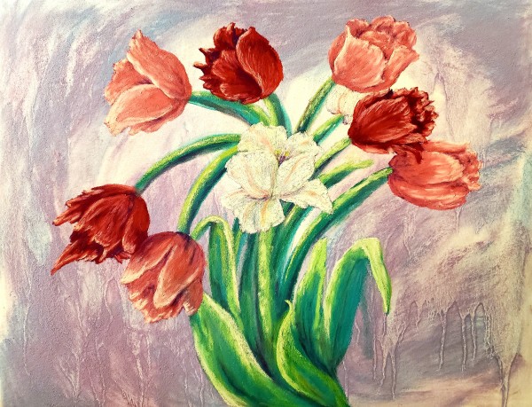 Fancy Tulips by Joann Renner