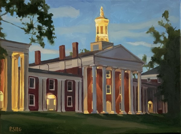 Washington Hall, Early Evening by Patrick Sieg