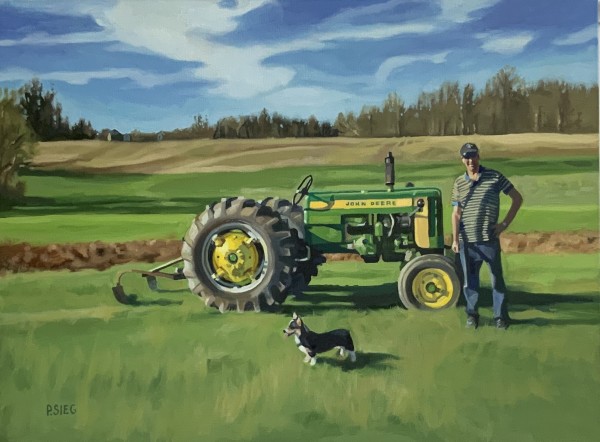Deere, Dog and Dad by Patrick Sieg