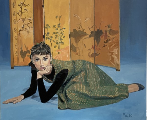 Sabrina and the Japanese Screen by Patrick Sieg