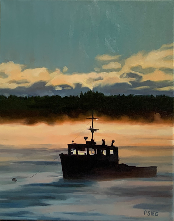 Twilight on the Smokey Sea by Patrick Sieg
